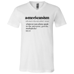 Americanism BLK - Sarcastic Talkative Smart Ass Slogan Word & Text Tee&Tank Men/Unisex-Pimamour