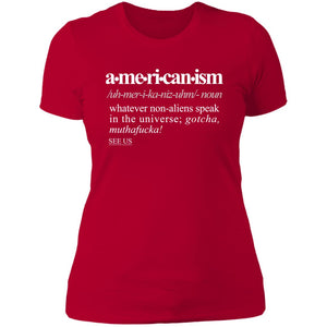 Americanism WH - Sarcastic Talkative Smart Ass Slogan Word & Text Tee&Tank Lady-Pimamour