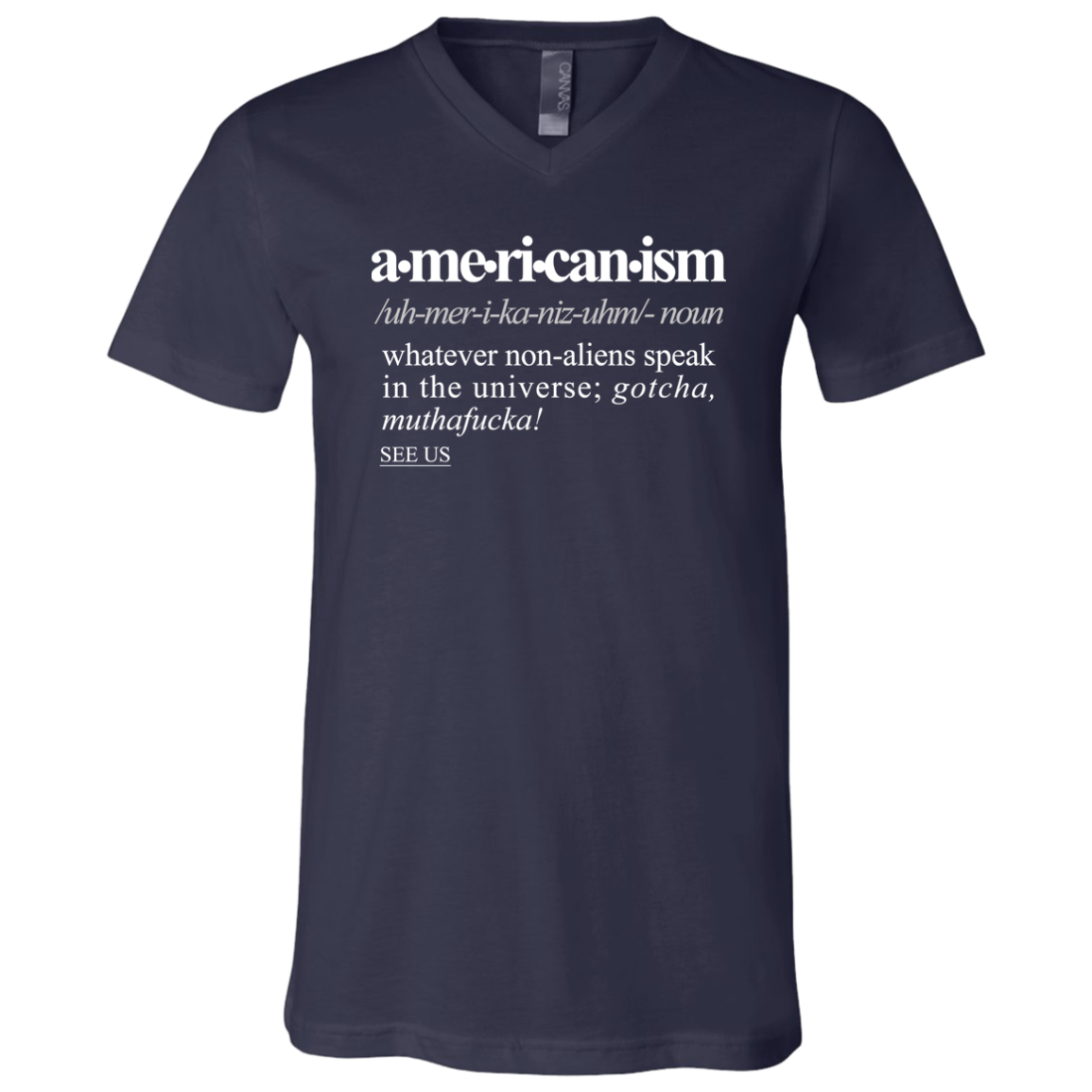 Americanism WH - Sarcastic Talkative Smart Ass Slogan Word & Text Tee&Tank Men/Unisex-Pimamour