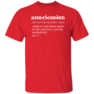 Americanism WH - Sarcastic Talkative Smart Ass Slogan Word & Text Tee&Tank Men/Unisex-Pimamour