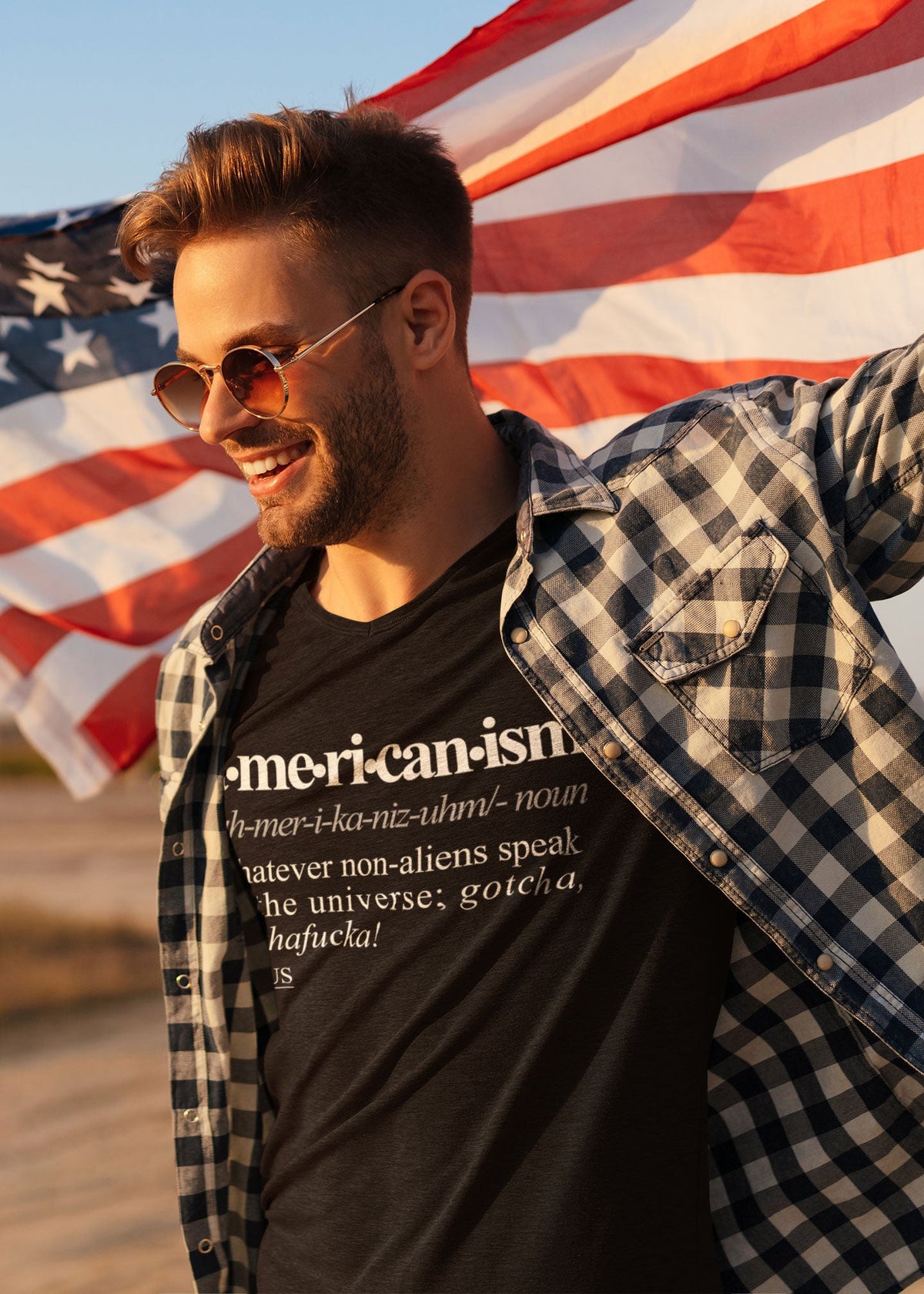 Americanism WH - Sarcastic Talkative Smart Ass Slogan Word & Text Tee&Tank Men/Unisex-Pimamour