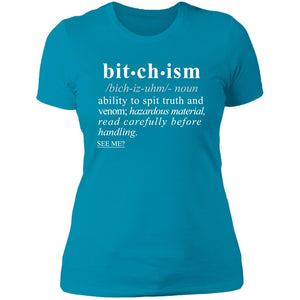 Bitchism WH - Sarcastic Talkative Smart Ass Slogan Word & Text Tee&Tank Lady-Pimamour