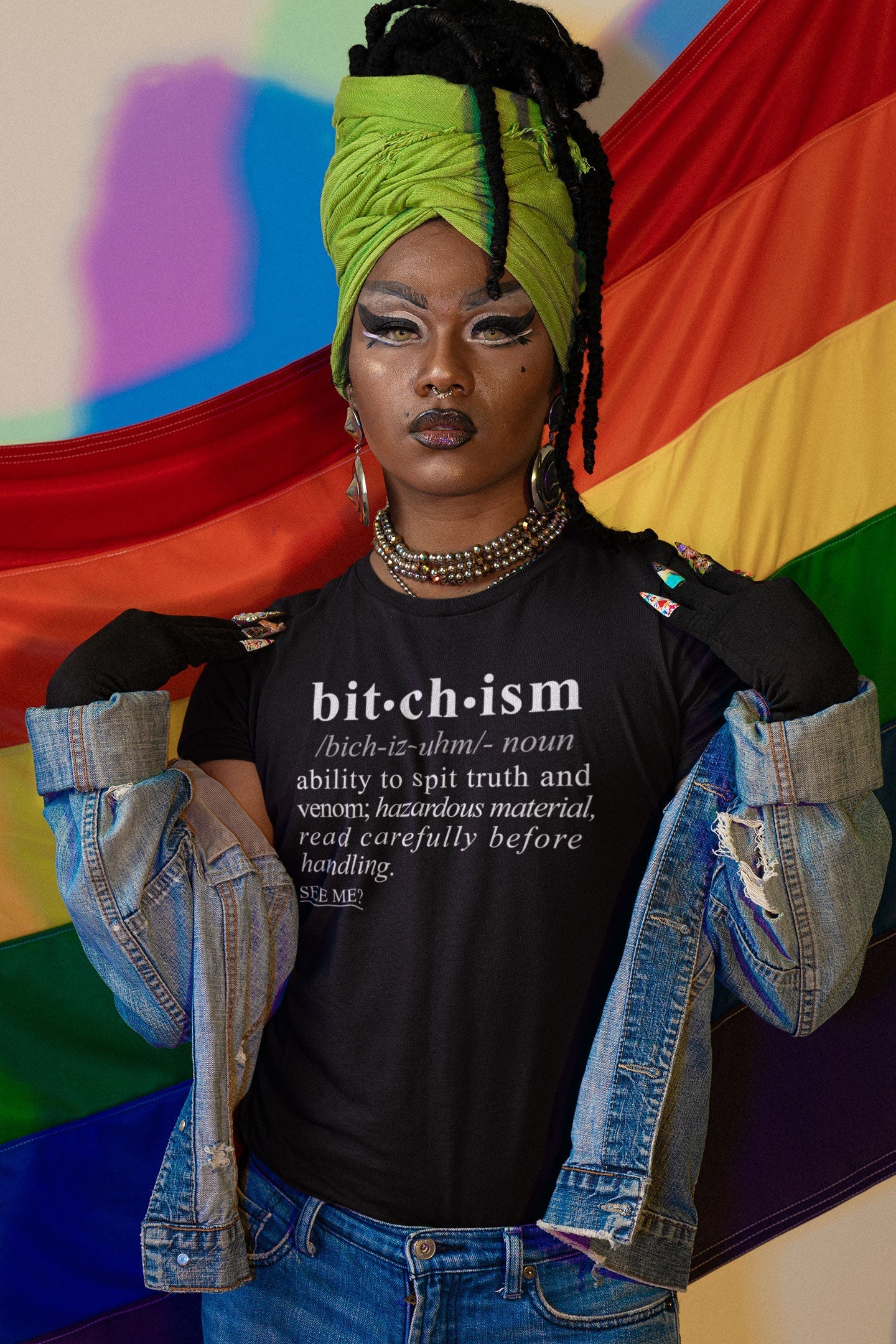 Bitchism WH - Sarcastic Talkative Smart Ass Slogan Word & Text Tee&Tank Men/Unisex-Pimamour