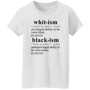 Blackism-Whitism BLK - Sarcastic Talkative Smart Ass Slogan Word & Text Tee&Tank Lady-Pimamour