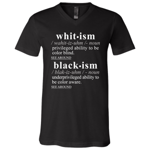 Blackism Whitism WH - Sarcastic Talkative Smart Ass Slogan Word & Text Tee&Tank Men/Unisex-Pimamour