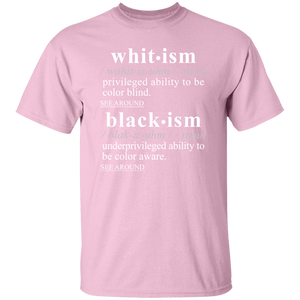 Blackism Whitism WH - Sarcastic Talkative Smart Ass Slogan Word & Text Tee&Tank Men/Unisex-Pimamour