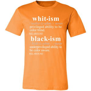 Blackism Whitism WH - Sarcastic Talkative Smart Ass Slogan Word & Text Tee&Tank Men/Unisex-Pimamour