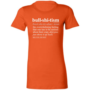 Bullshitism WH - Sarcastic Talkative Smart Ass Slogan Word & Text Tee&Tank Lady-Pimamour