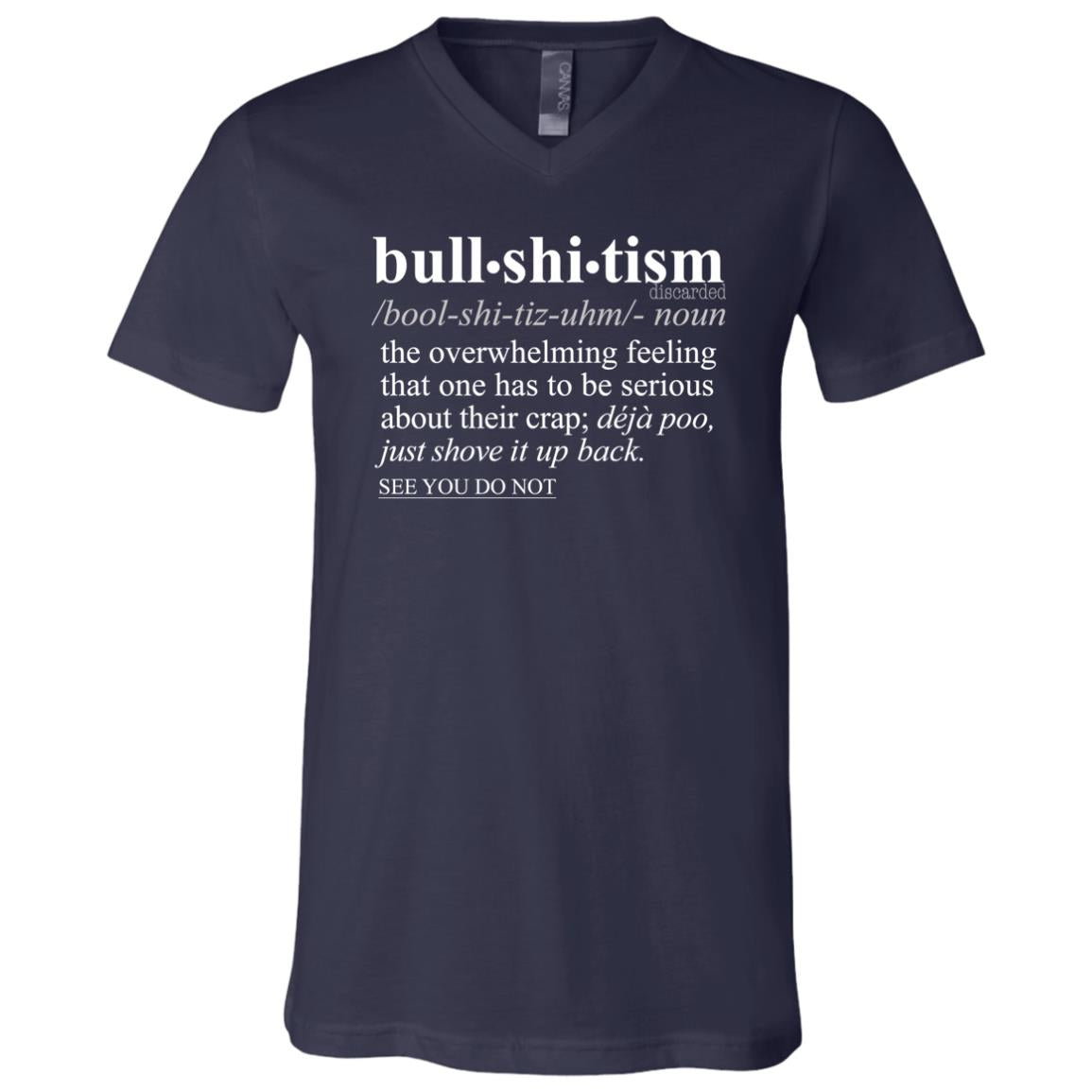 Bullshitism WH - Sarcastic Talkative Smart Ass Slogan Word & Text Tee&Tank Men/Unisex-Pimamour