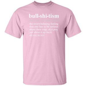 Bullshitism WH - Sarcastic Talkative Smart Ass Slogan Word & Text Tee&Tank Men/Unisex-Pimamour