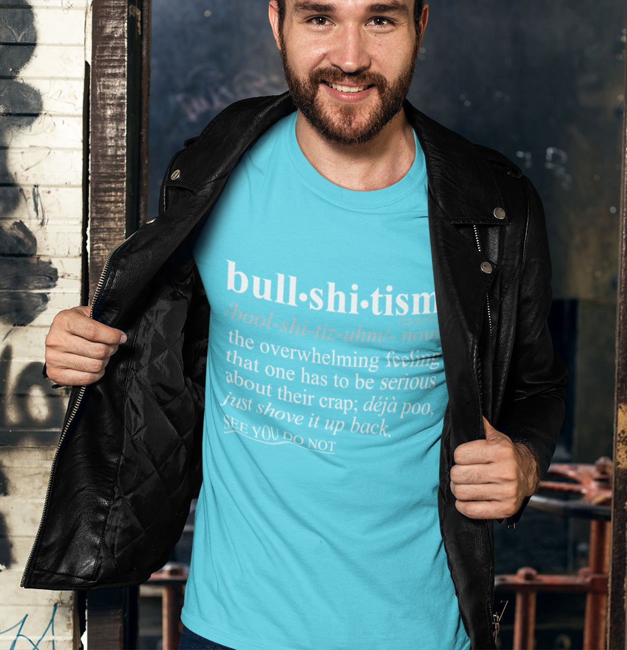 Bullshitism WH - Sarcastic Talkative Smart Ass Slogan Word & Text Tee&Tank Men/Unisex-Pimamour