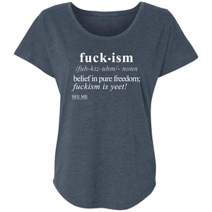 Fuckism WH - Sarcastic Talkative Smart Ass Slogan Word & Text Tee&Tank Lady-Pimamour