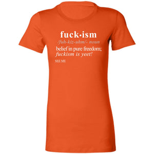 Fuckism WH - Sarcastic Talkative Smart Ass Slogan Word & Text Tee&Tank Lady-Pimamour