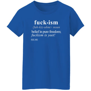 Fuckism WH - Sarcastic Talkative Smart Ass Slogan Word & Text Tee&Tank Lady-Pimamour