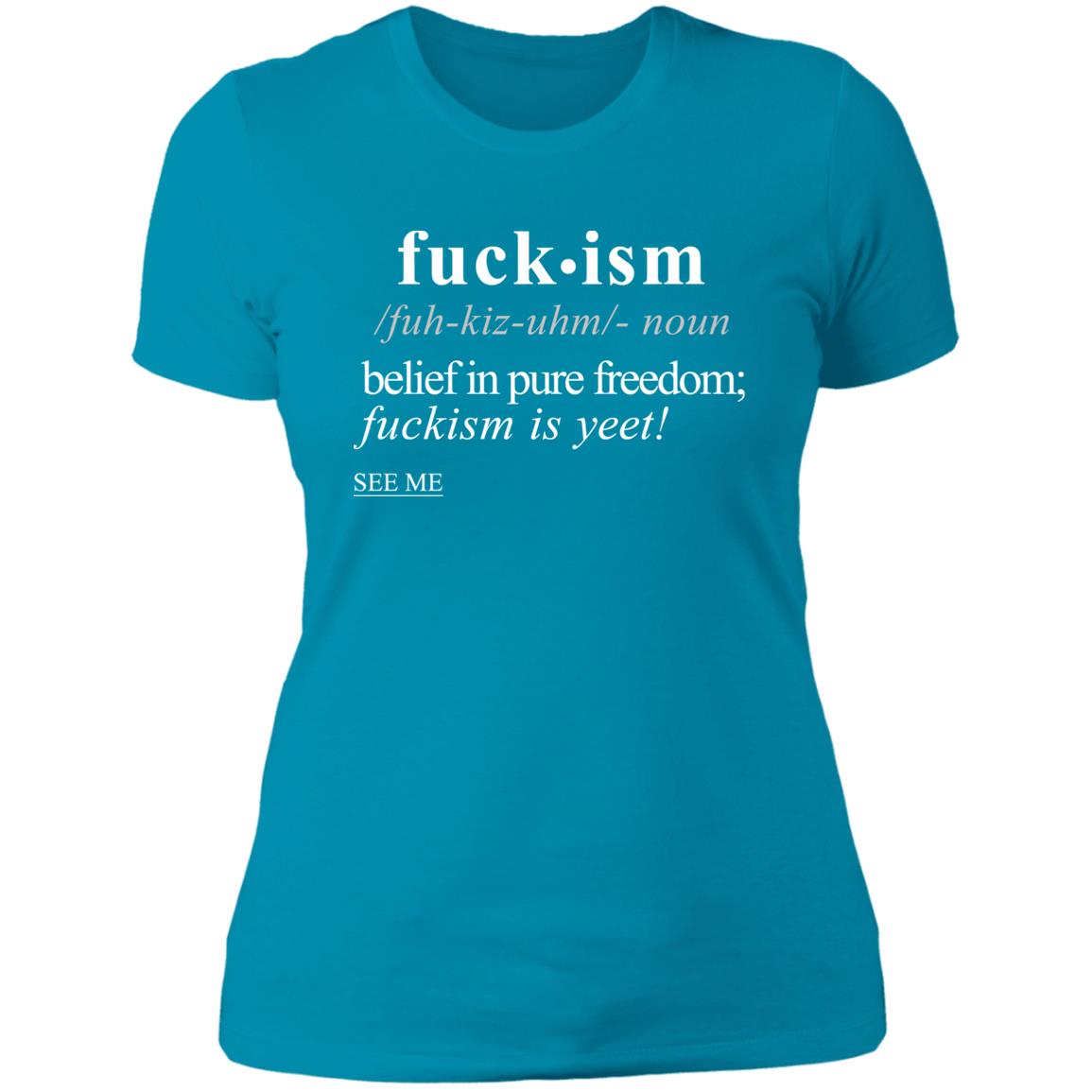 Fuckism WH - Sarcastic Talkative Smart Ass Slogan Word & Text Tee&Tank Lady-Pimamour