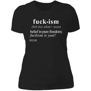 Fuckism WH - Sarcastic Talkative Smart Ass Slogan Word & Text Tee&Tank Lady-Pimamour