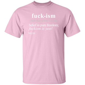 Fuckism WH - Sarcastic Talkative Smart Ass Slogan Word & Text Tee&Tank Men/Unisex-Pimamour