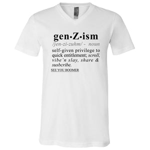 Gen-Z-ism BLK - Sarcastic Talkative Smart Ass Slogan Word & Text Tee&Tank Men/Unisex-Pimamour