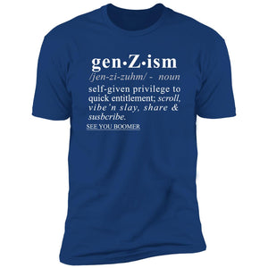 Gen-Z-ism WH - Sarcastic Talkative Smart Ass Slogan Word & Text Tee&Tank Men/Unisex-Pimamour