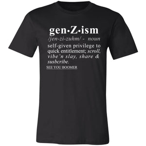 Gen-Z-ism WH - Sarcastic Talkative Smart Ass Slogan Word & Text Tee&Tank Men/Unisex-Pimamour