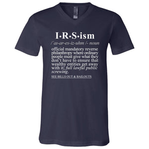 IRS-ism WH - Sarcastic Talkative Smart Ass Slogan Word & Text Tee&Tank Men/Unisex-Pimamour