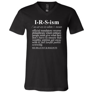 IRS-ism WH - Sarcastic Talkative Smart Ass Slogan Word & Text Tee&Tank Men/Unisex-Pimamour