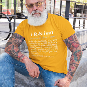 IRS-ism WH - Sarcastic Talkative Smart Ass Slogan Word & Text Tee&Tank Men/Unisex-Pimamour