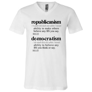 Politicalism BLK - Sarcastic Talkative Smart Ass Slogan Word & Text Tee&Tank Men/Unisex-Pimamour