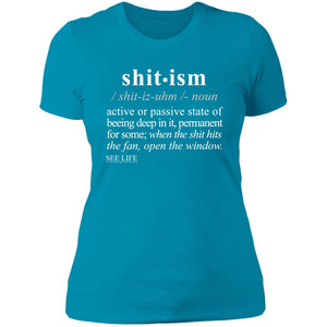 Shitism WH - Sarcastic Talkative Smart Ass Slogan Word & Text Tee&Tank Lady-Pimamour