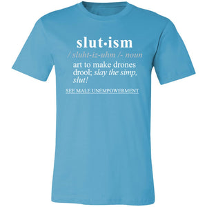 Slutism WH - Sarcastic Talkative Smart Ass Slogan Word & Text Tee&Tank Men/Unisex-Pimamour