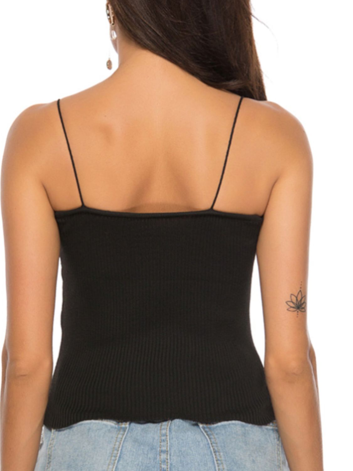 Sweetheart Neck Knit Cami-Pimamour