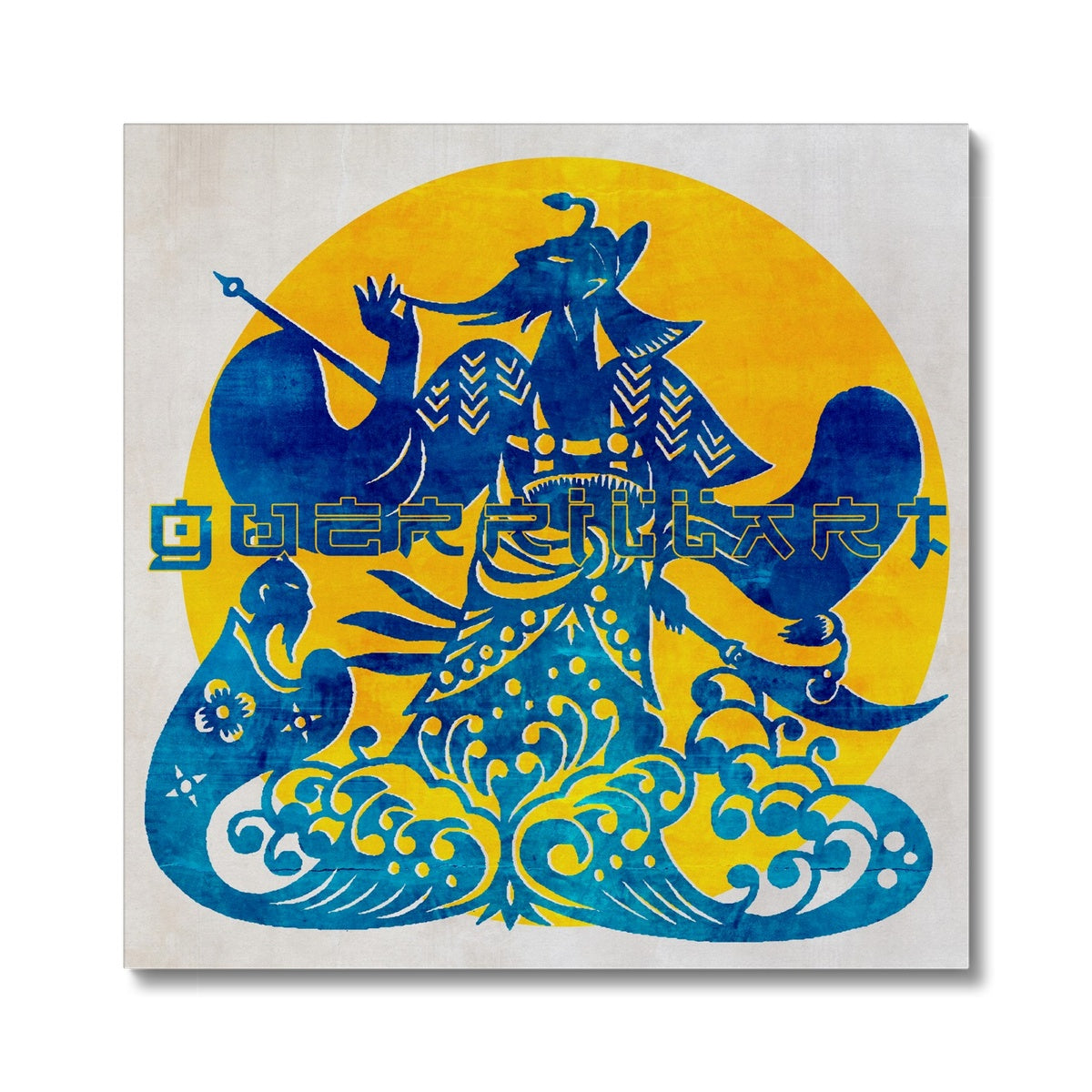 14- Chinese Paper Cutouts & Tales Canvas Pimamour Exclusive Inspired by Asian Traditional Art Pimamour