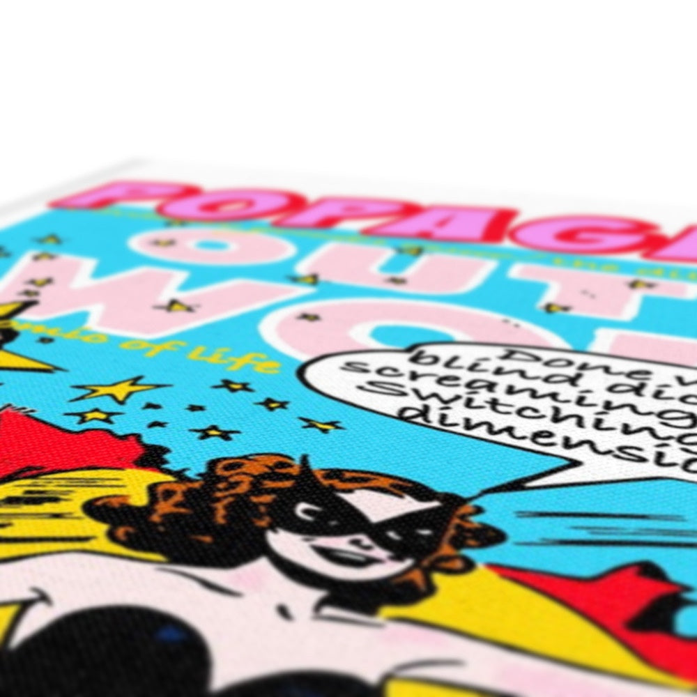 Popaganda Pop Art Vintage Comics 22 Canvas Pimamour Exclusive Sarcastic & Ironic Lichtenstein-Like Design Pimamour