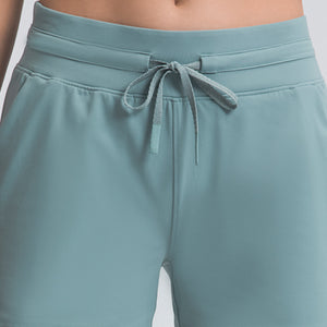 Waist Tie Active Shorts Pimamour