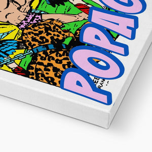 Popaganda Pop Art Vintage Comics 24 Canvas Pimamour Exclusive Sarcastic & Ironic Lichtenstein-Like Design Pimamour