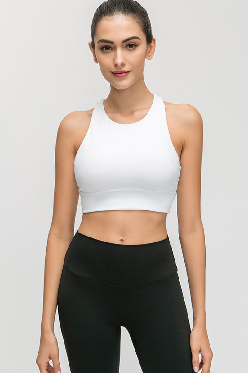 Halter Keyhole Sports Bra Pimamour