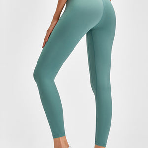 Wide Seamless Band Waist Sports Leggings Pimamour