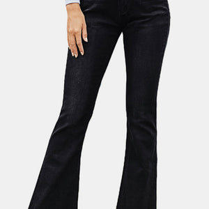 High Rise Flare Skinny Jeans Pimamour