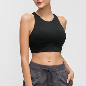 Halter Keyhole Sports Bra Pimamour