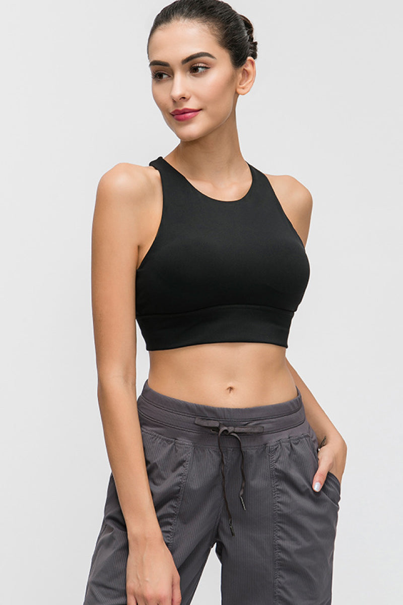 Halter Keyhole Sports Bra Pimamour