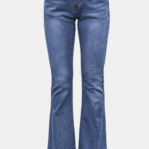 High Rise Flare Skinny Jeans Pimamour