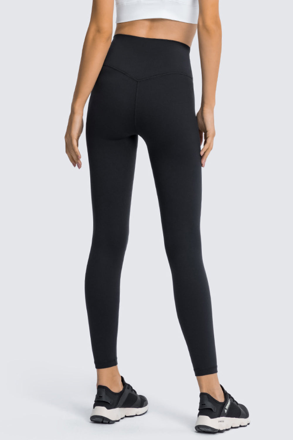 High Rise Ankle Length Yoga Leggings Pimamour