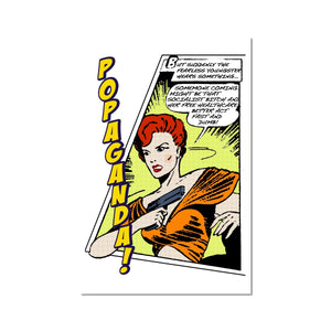 Popaganda Pop Art Vintage Comics 06 C Type Pimamour Exclusive Sarcastic & Ironic Lichtenstein-Like Design Pimamour