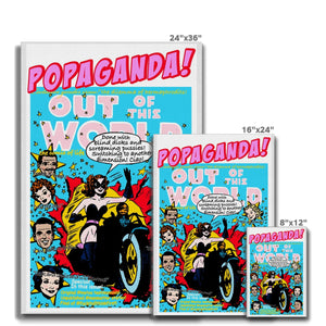 Popaganda Pop Art Vintage Comics 22 Canvas Pimamour Exclusive Sarcastic & Ironic Lichtenstein-Like Design Pimamour