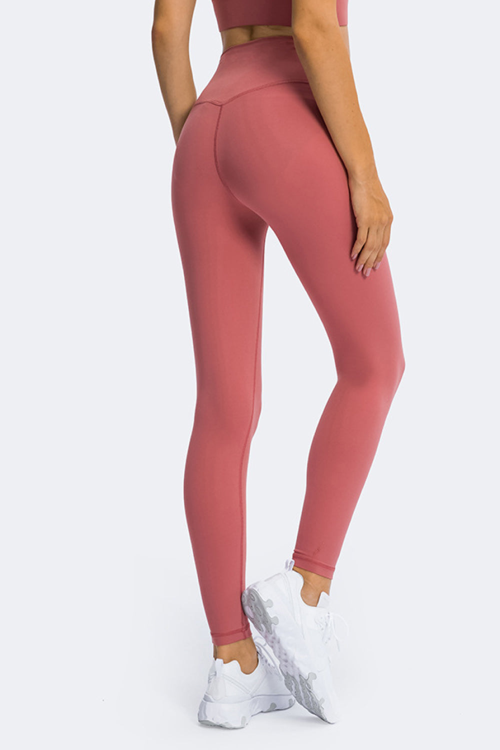 High Rise Ankle Length Yoga Leggings Pimamour