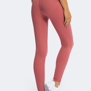 High Rise Ankle Length Yoga Leggings Pimamour