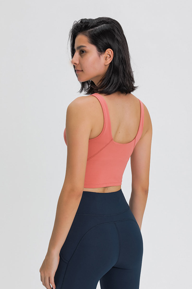 Scoop Back Sports Bra Pimamour