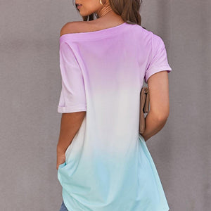 Faded Ombre T-Shirt Pimamour