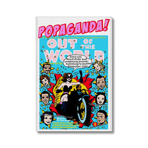 Popaganda Pop Art Vintage Comics 22 Canvas Pimamour Exclusive Sarcastic & Ironic Lichtenstein-Like Design Pimamour