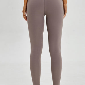 Wide Seamless Band Waist Sports Leggings Pimamour